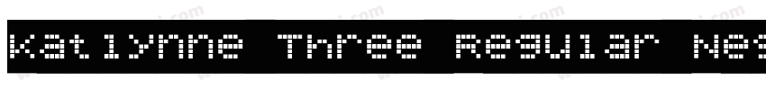 Katlynne Three Regular Neg字体转换